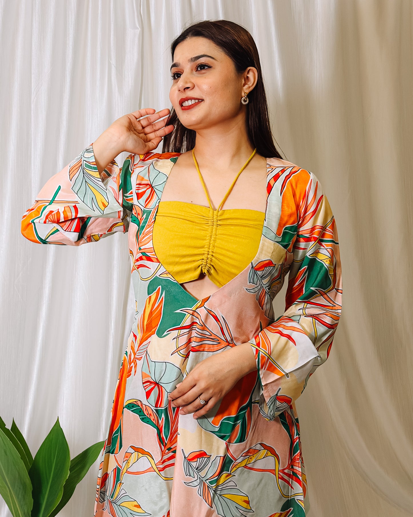 Floral Dress by LabelbyLeena