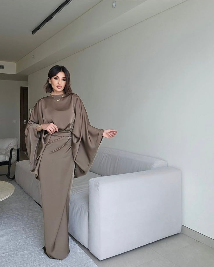 Satin Co-ord Set by LabelbyLeena