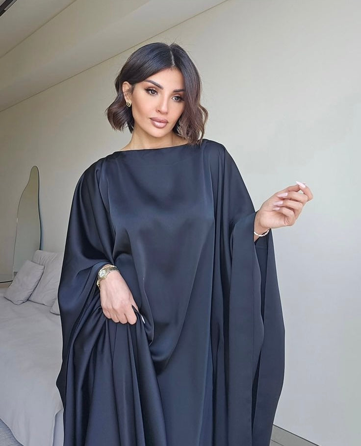 Satin Kaftan by LabelbyLeena