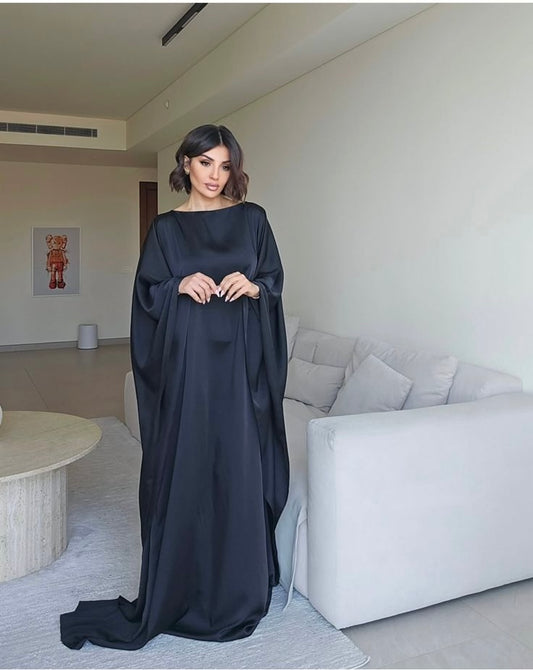 Satin Kaftan by LabelbyLeena
