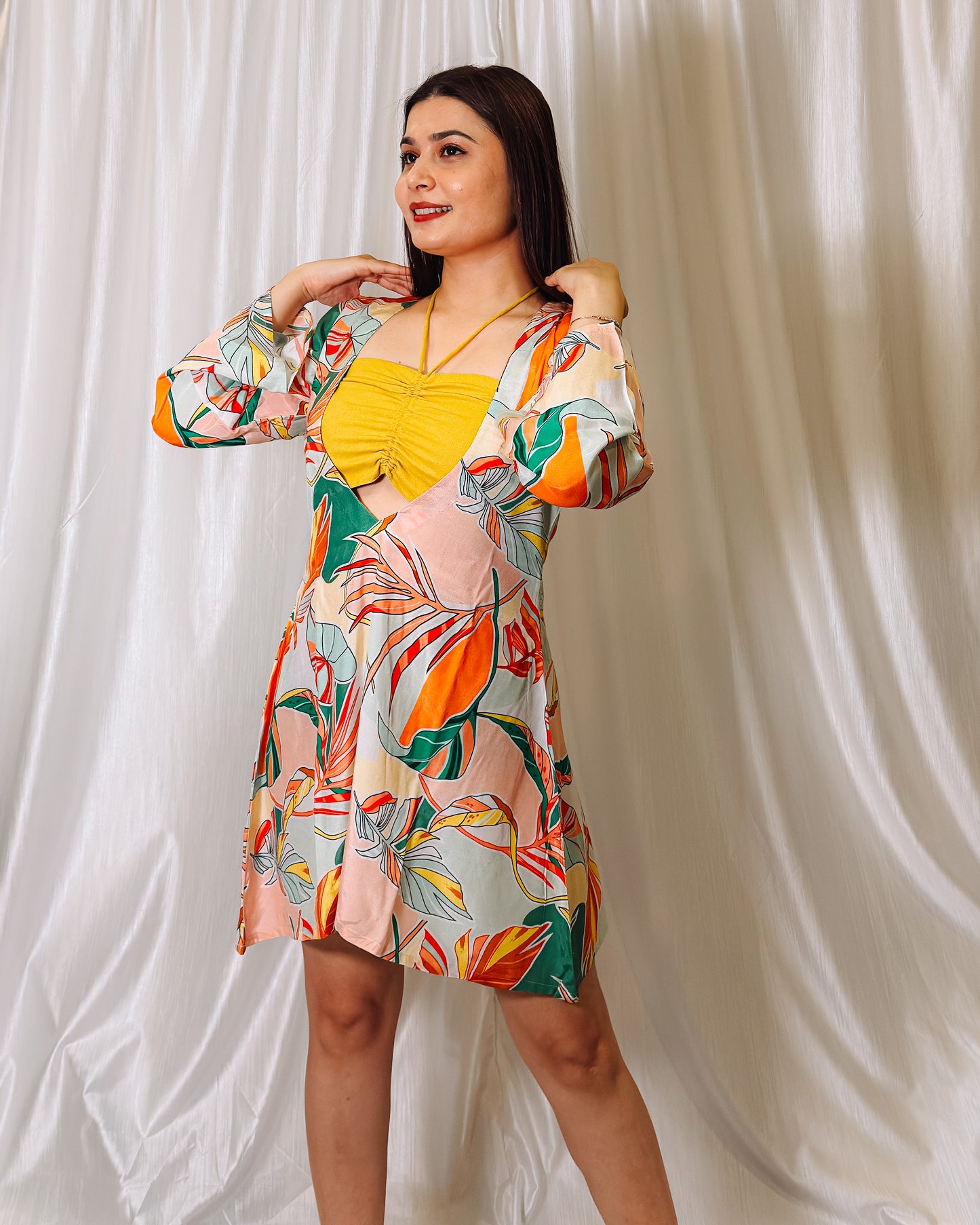 Floral Dress by LabelbyLeena