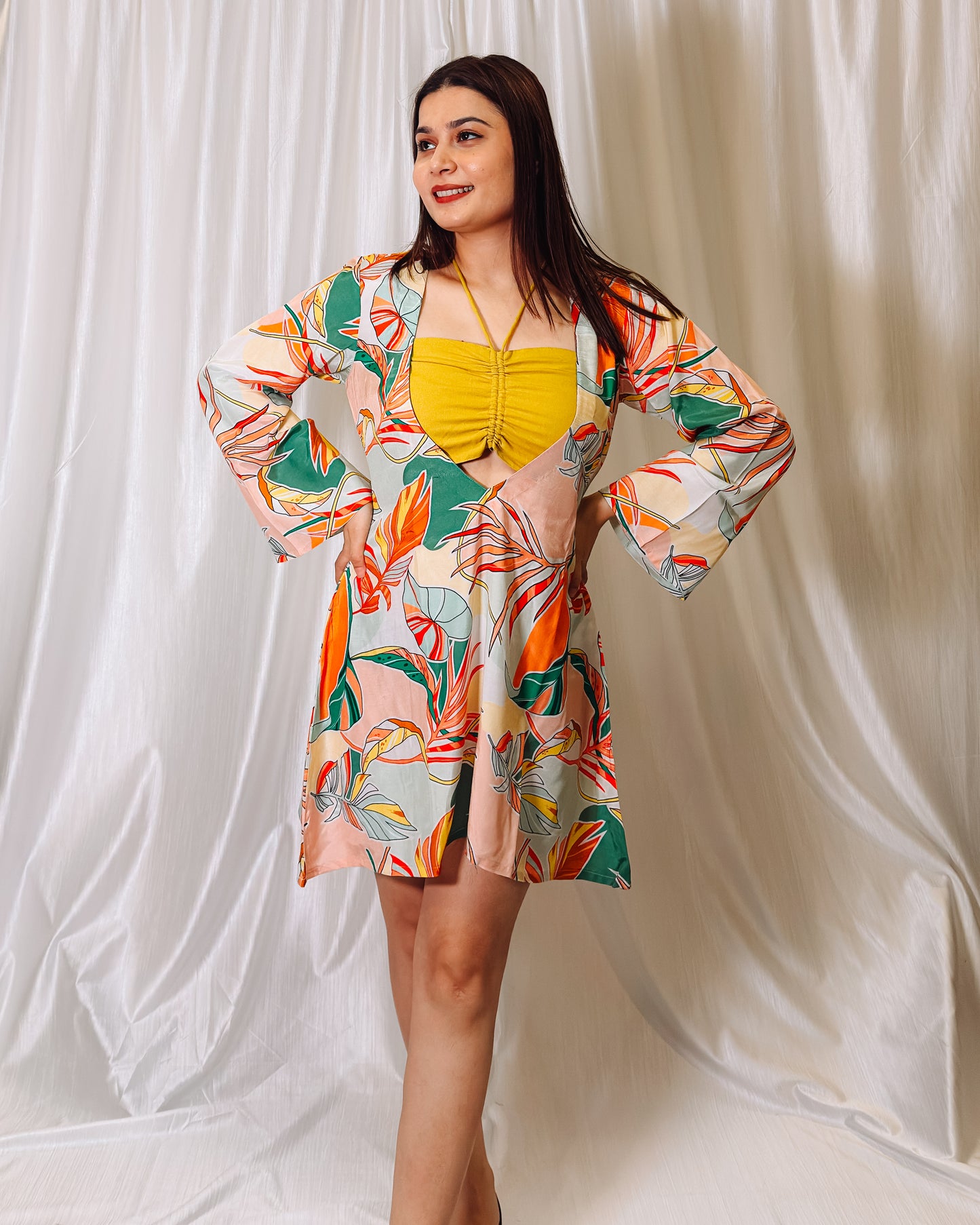 Floral Dress by LabelbyLeena