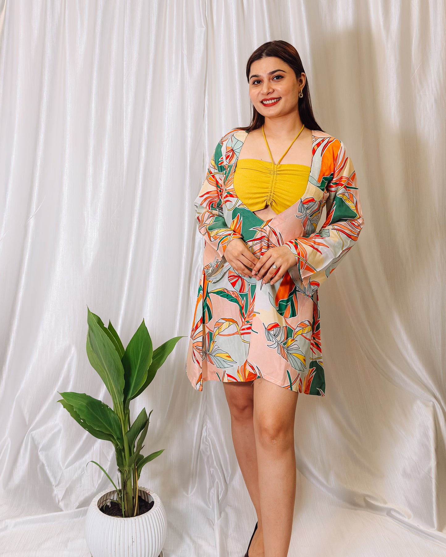 Floral Dress by LabelbyLeena
