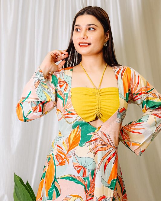 Floral Dress by LabelbyLeena