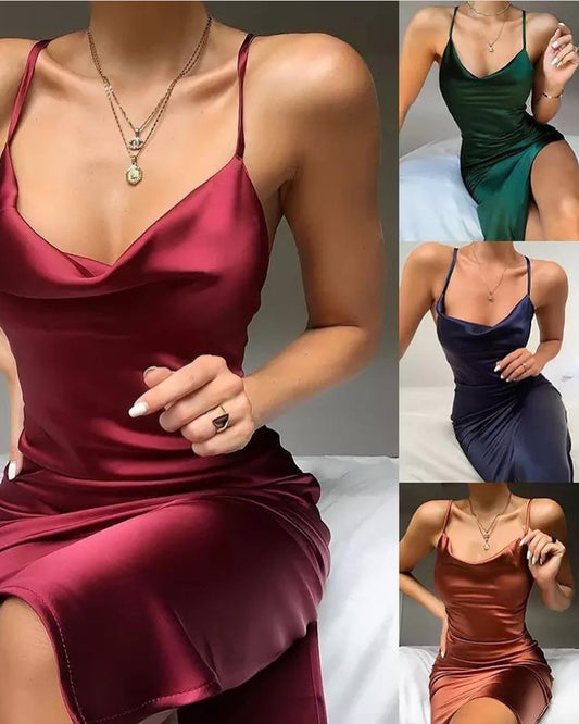 Satin Party Dress